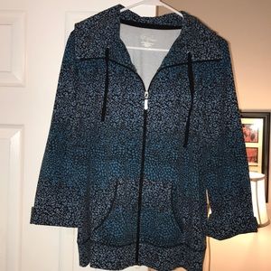 🎉Kim Rogers women’s Zip Up Jacket Large